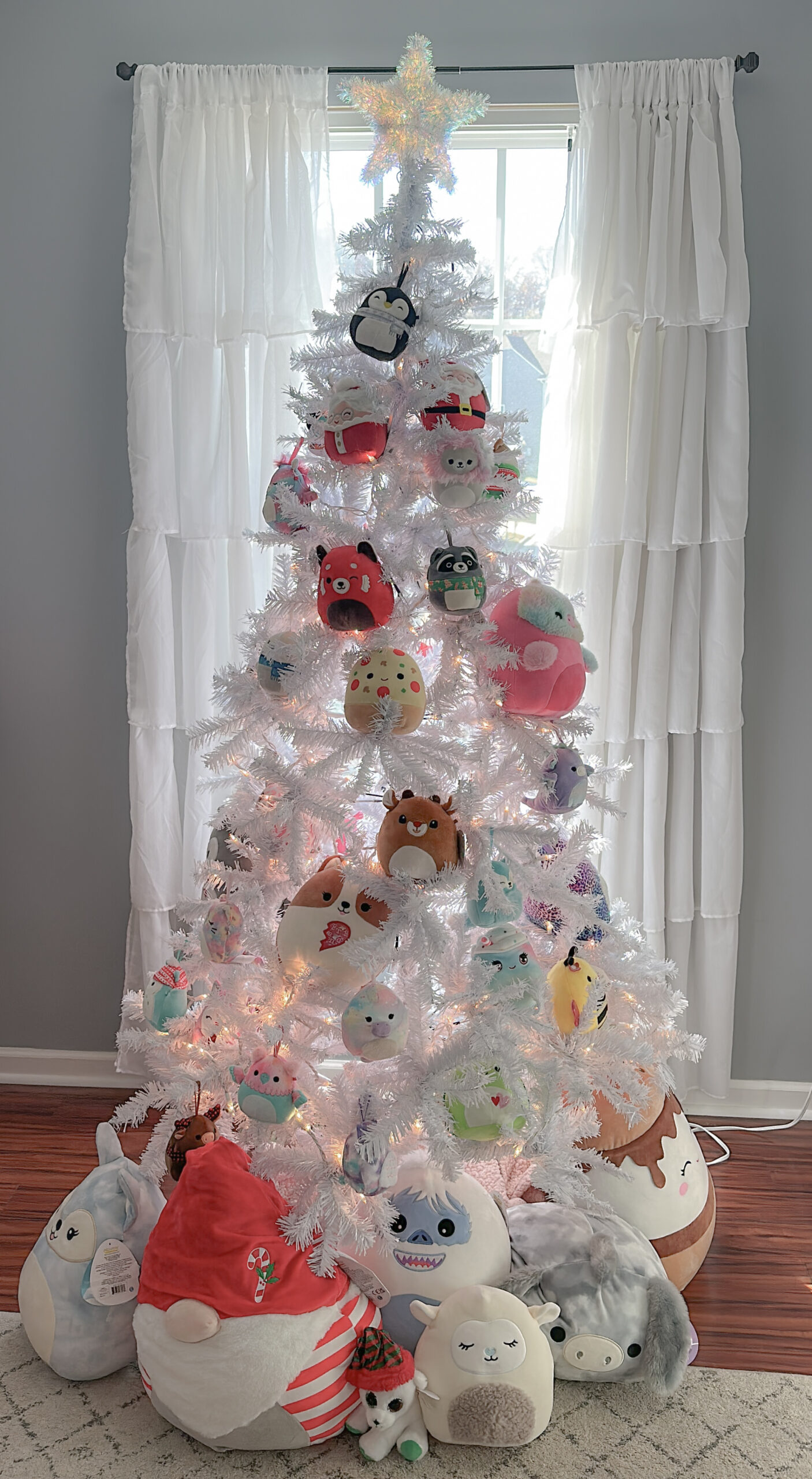 Kids Christmas Tree Inspo: Squishmallow Tree